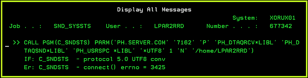 AS400 screenshot 4